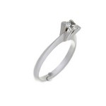 Δαχτυλιδι Μονοπετρο με Διαμαντι 0,20 Ct , F , VS1